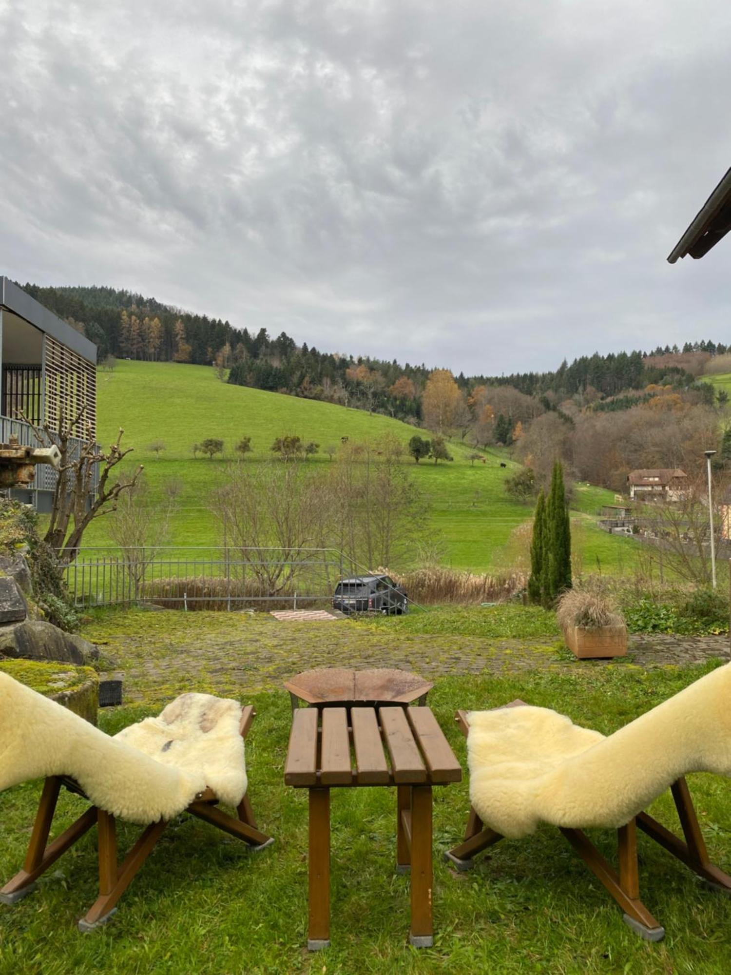 S-Suite Das Design-Ferienhaus Im Schwarzwald Biberach  外观 照片